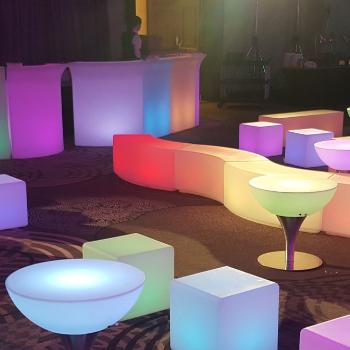 Светящаяся LED мебель